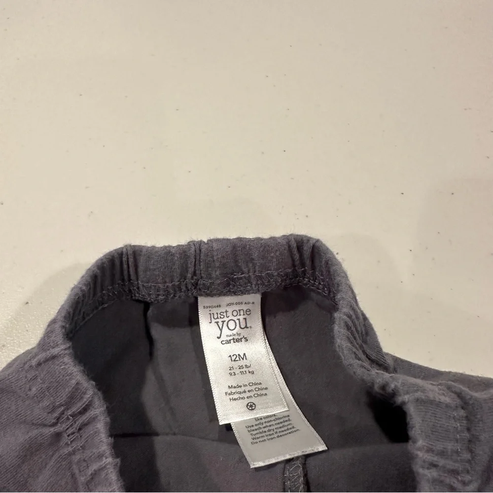 12 Months Bundle 3 Leggings (Elephant Butt, Grey, Maroon Floral)